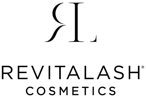 RevitaLash Cosmetics logo featuring a stylized “RL” above the brand name in black text on a light background. - Jón Alan Salon in Nashville and Franklin, TN